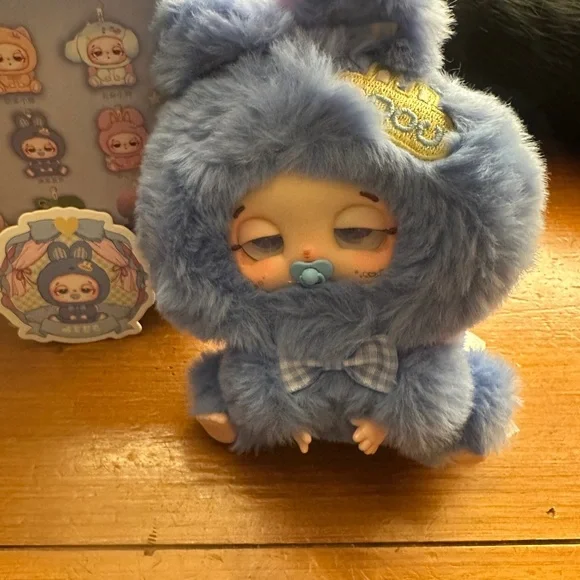 Blue Stars Bunny from the Cureplaneta Duoduo Lucky Delivery Series - Picture 10 of 10